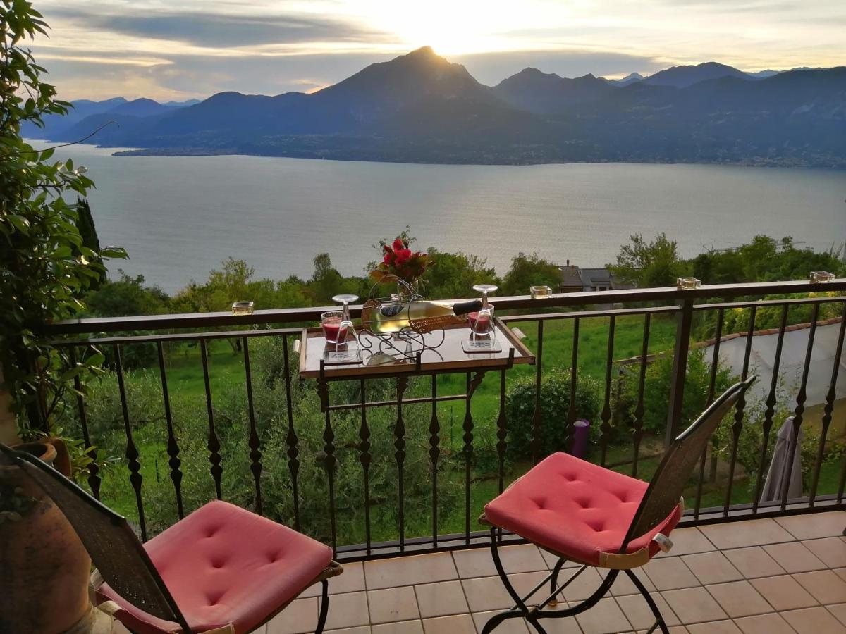B&B da Paolo con vista Lago di Garda San Zeno di Montagna Esterno foto