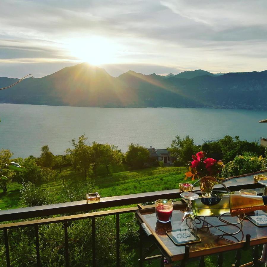 B&B da Paolo con vista Lago di Garda San Zeno di Montagna Esterno foto