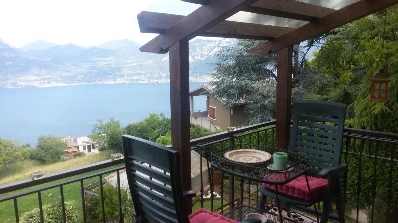 B&B da Paolo con vista Lago di Garda San Zeno di Montagna Esterno foto
