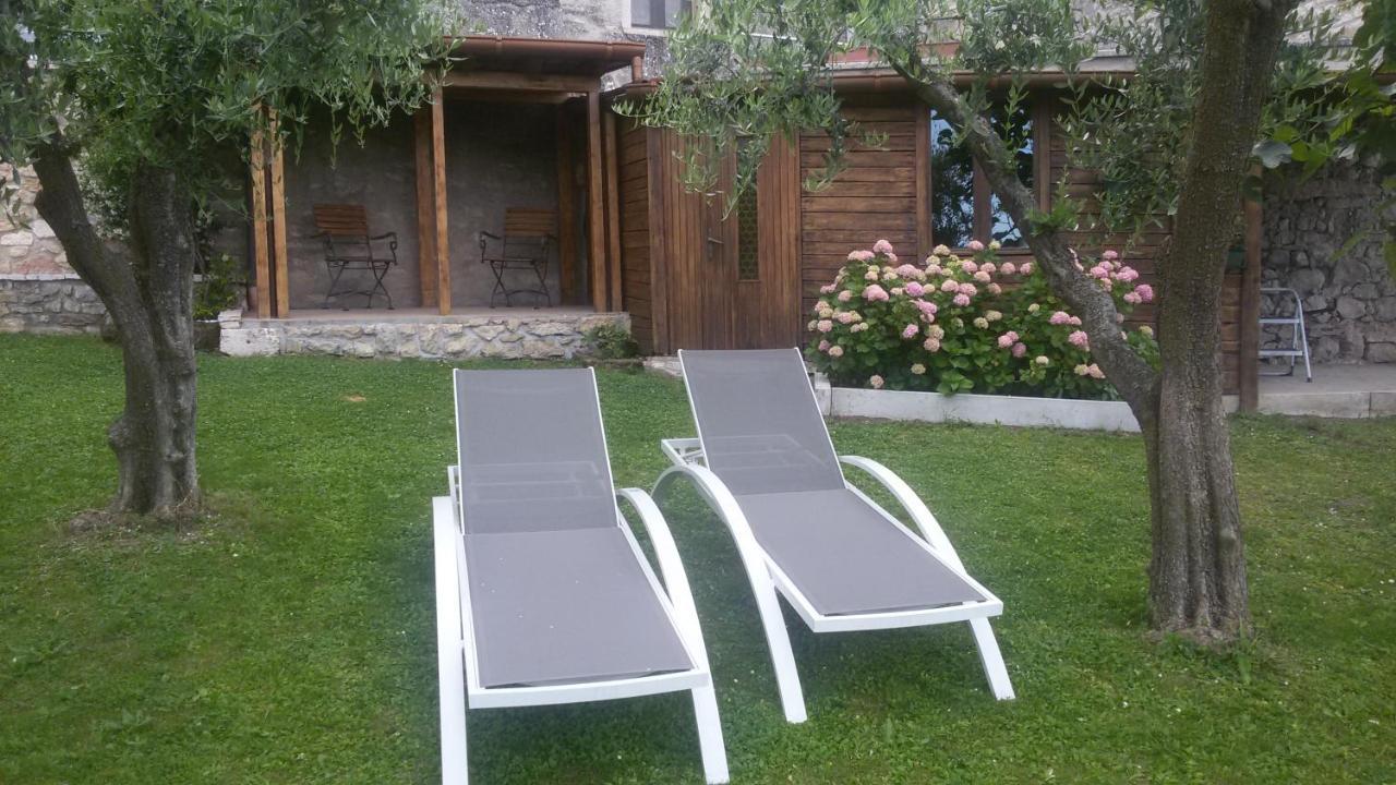 B&B da Paolo con vista Lago di Garda San Zeno di Montagna Esterno foto