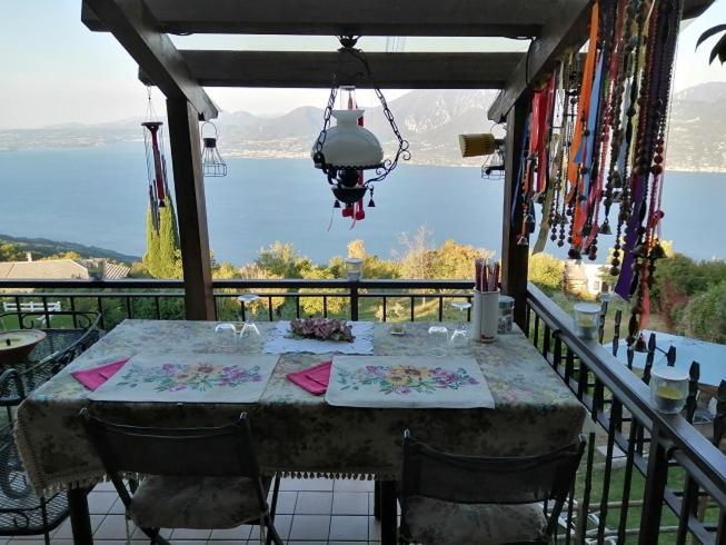 B&B da Paolo con vista Lago di Garda San Zeno di Montagna Esterno foto