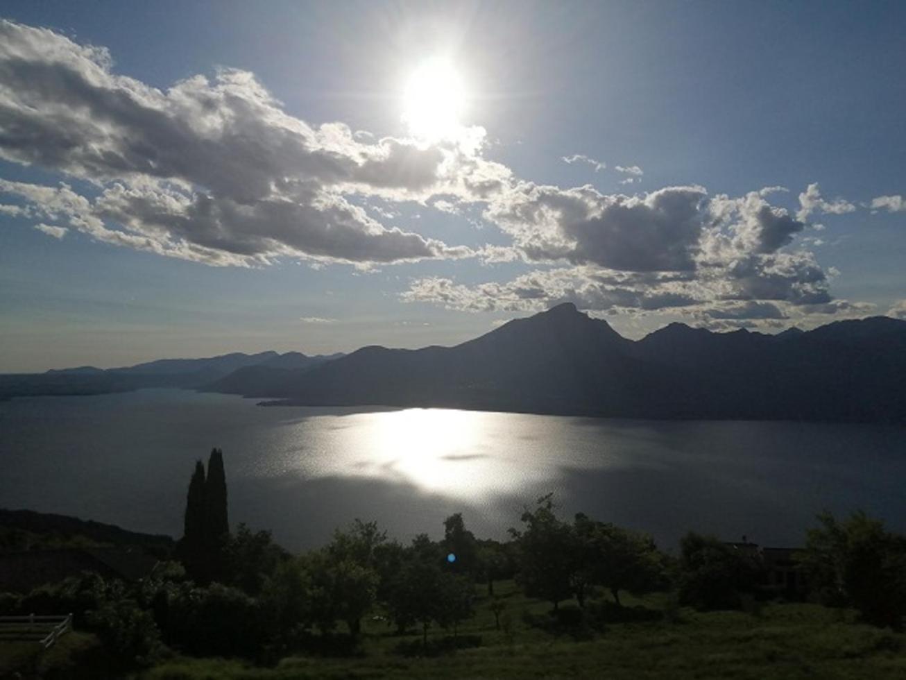 B&B da Paolo con vista Lago di Garda San Zeno di Montagna Esterno foto