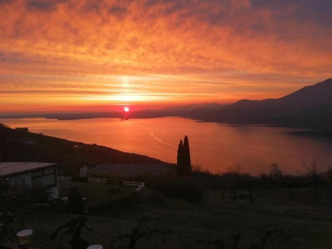 B&B da Paolo con vista Lago di Garda San Zeno di Montagna Esterno foto